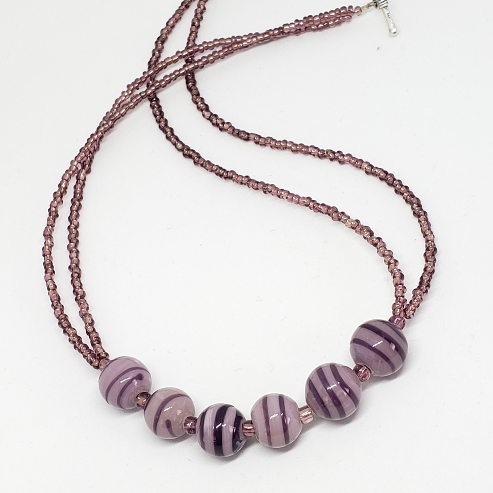 Beaded necklace, handmade necklace, choker